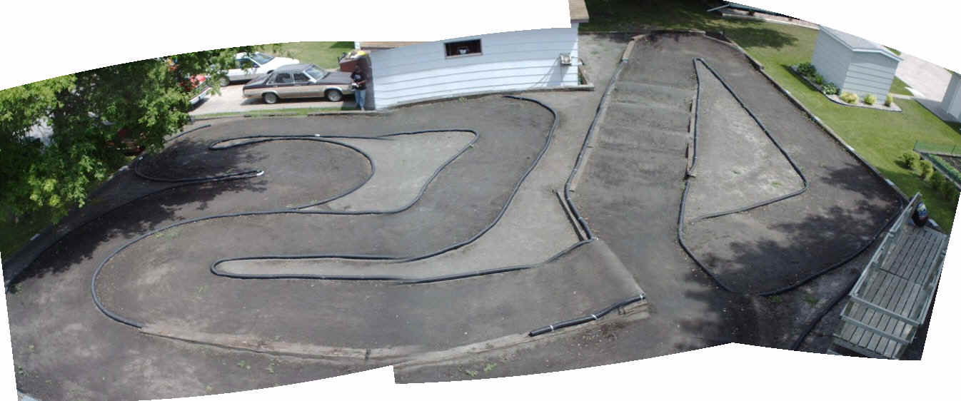 Here is a picture of the 2003 layout of the Altepeter Raceway. This was a fun track, but it will be even better in 2004!